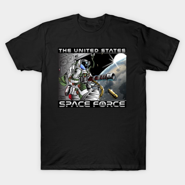 US Space Force T-Shirt by Illustratorator